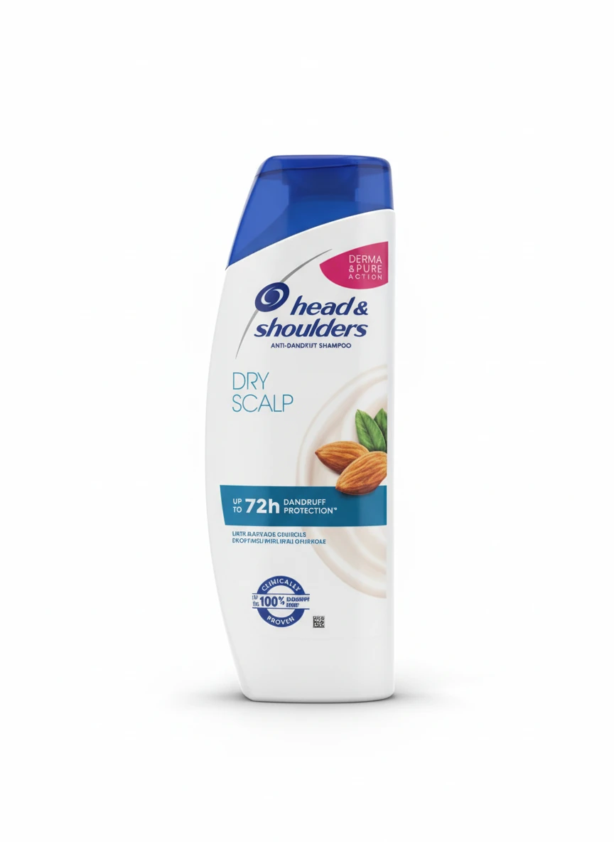 شامپو ضد شوره هد اند شولدرز اصلی برای پوست سر خشک 400 میلی head & shoulders anti-dandruff shampoo dry scalp
