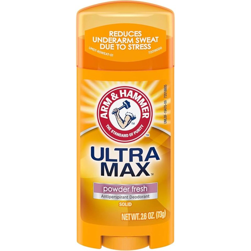 مام ضدتعریق صابونی آر‌ اند همر مدل Ultra Max رایحه Powder Fresh وزن ۷۳ گرم