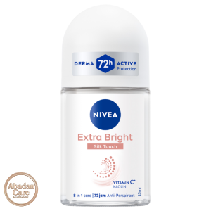 مام رول زنانه نیوآ Nivea مدل Brightening Silk Touch نرم کننده پوست حجم 50 میل
