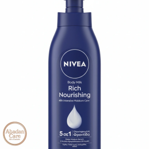 کرم بدن نیوآ NIVEA مدل Rich Nourishing – شیر بدن تغذیه‌کننده حجم 400 میل