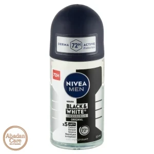 مام رول ضد تعریق مردانه نیوا Nivea مدل Black & White