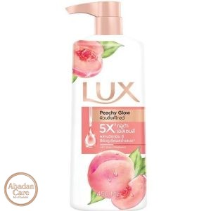 شامپو بدن لوکس رایحه هلو Lux Peachy Glow حجم 450 میلی لیتر