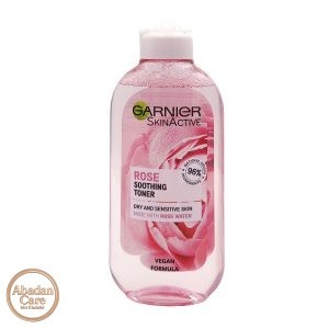 تونر گل رز پوست خشک و حساس گارنیر Toner Dry & Sensitive Skin