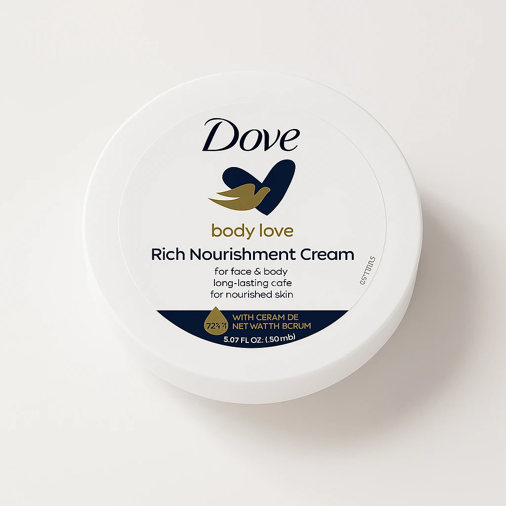 کرم مرطوب کننده و تغذیه کننده داو مدل Rich Nourishment Cream حجم 150 میل