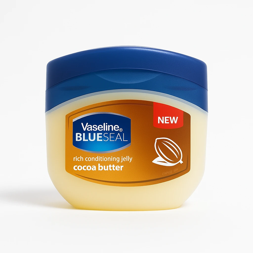 وازلین بلوسیل کره کاکائو Vaselinee Blueseal Rich Conditioning Jelly-100ml