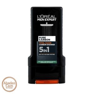 شاور ژل لورآل Pure Carbon حجم 300 میل