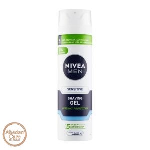 ژل اصلاح صورت نیوآ Nivea مدل Sensitive مناسب پوست حساس حجم 200 میل