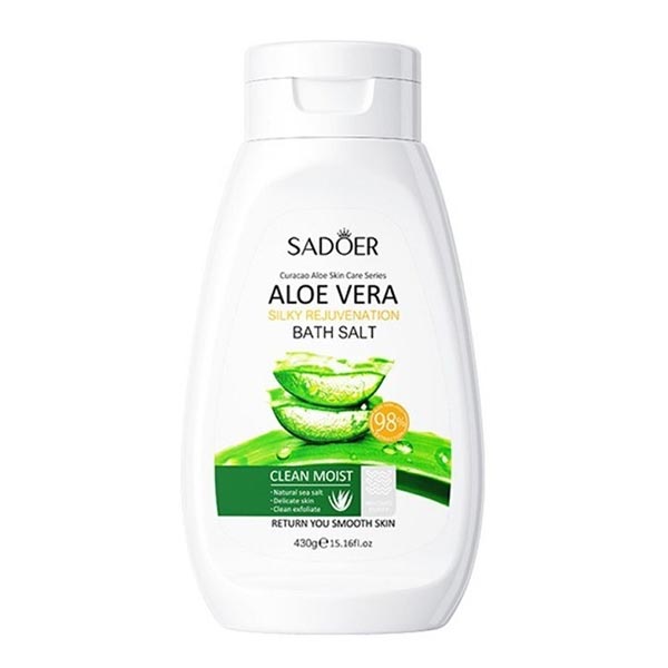 نمک بدن حمام سادور مدل آلوئه ورا (sadoer aloe vera bath salt)