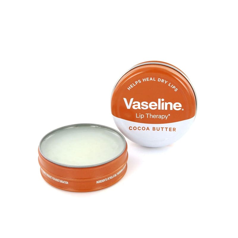 بالم لب (کرم لب) وازلین حاوی کره کاکائو 20 گرمی Vaseline Lip Therapy Cocoa Butter
