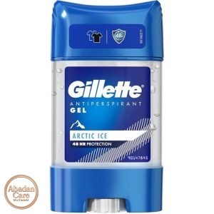 مام ژله ای مردانه ژیلت مدل Arctic Ice حجم ۷۰ میل با ماندگاری ۴۸ ساعت