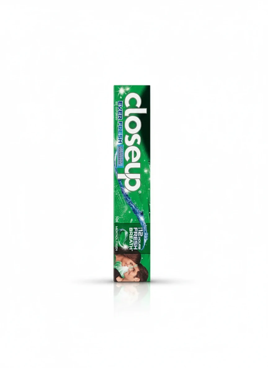 خمیر دندان ژلی کلوزآپ Closeup Ever Fresh Menthol Mint – ضد بوی دهان و خنک‌کننده نعنایی ۱۴۵ میل