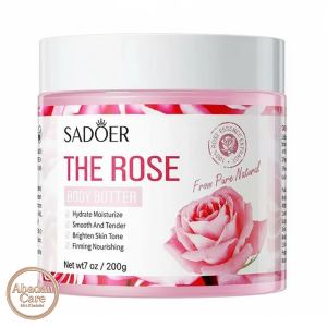 بادی باتر رز سادوئر مدل The Rose – کره بدن آبرسان و روشن‌کننده ۲۰۰ گرم
