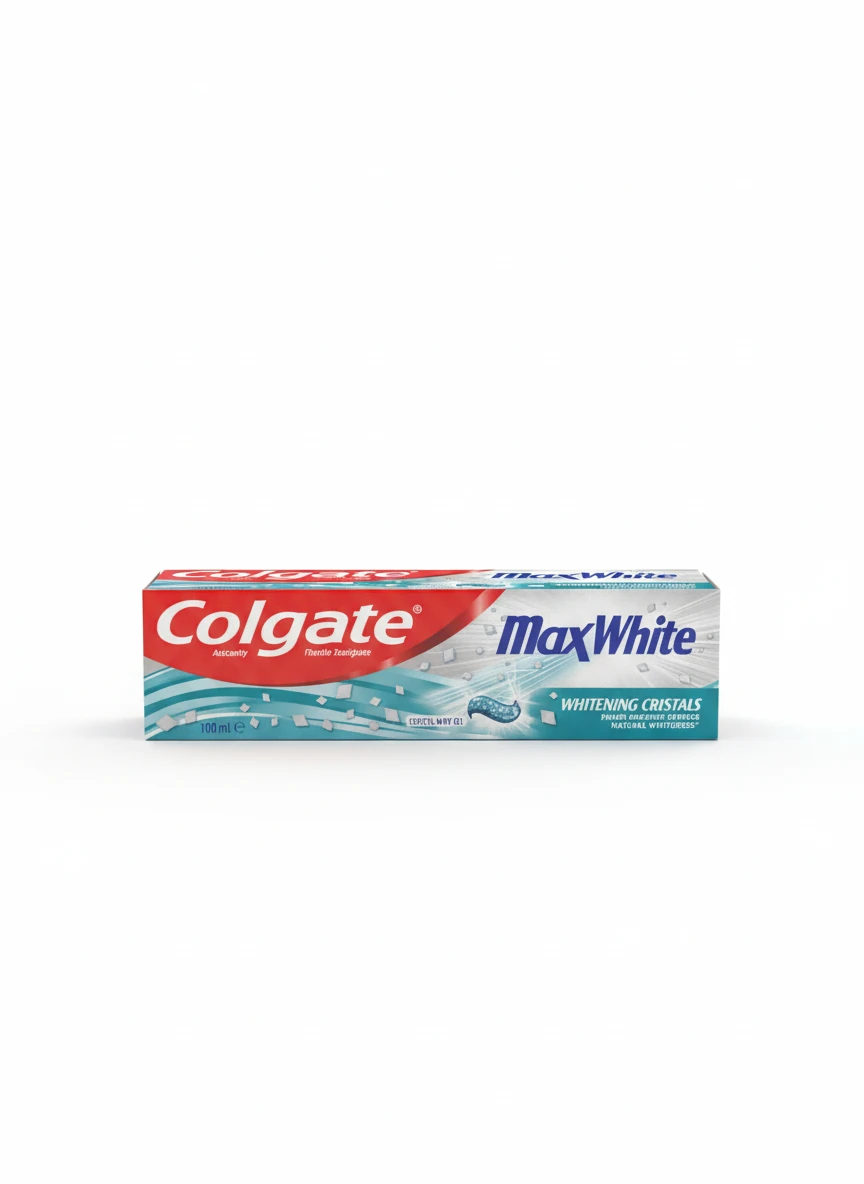 خمیر دندان کلگیت Colgate MaxWhite Whitening Crystals – سفیدکننده کریستالی نعنایی ۱۰۰ گرم