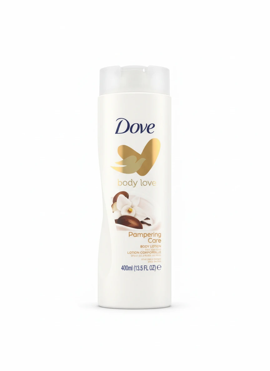 لوسیون بدن داو مدل Body Love Pampering Care حجم ۴۰۰ میلی‌لیتر