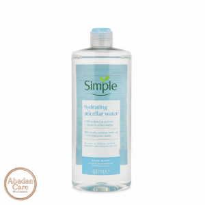 میسلار واتر آبرسان سیمپل Simple Hydrating Micellar Water – پاک‌کننده ملایم پوست ۴۰۰ میل
