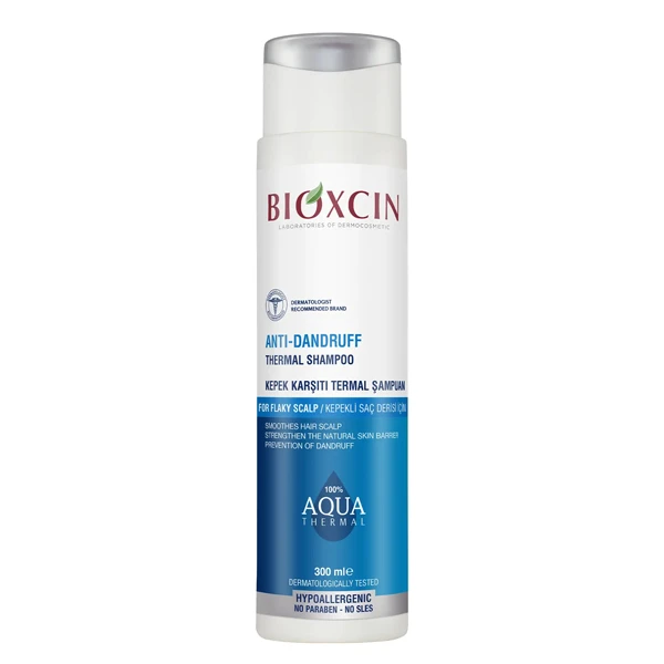 خرید شامپو ضد شوره بایوکسین Aqua Thermal | ضدخارش و پوسته‌ریزی | Bioxcin