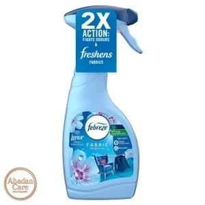 اسپری ضدبو و تازه‌کننده پارچه فبریز Febreze Lenor Spring Awakening حجم 500 میلی‌لیتر | فناوری 2X اکشن