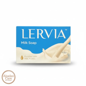 صابون شیر لرویا Lervia Milk Soap وزن ۹۰ گرمی