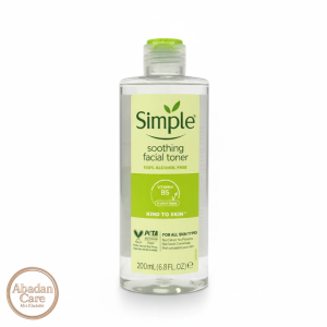 تونر صورت Simple Soothing بدون الکل و آرام‌بخش پوست – ۲۰۰ میل