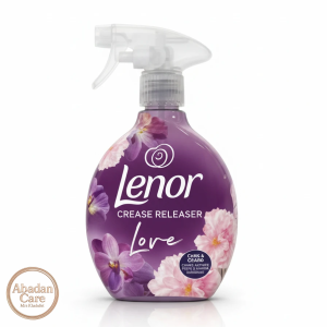 اسپری ضدچروک و خوشبوکننده لباس لنور Lenor Crease Releaser Love