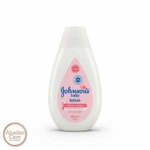لوسیون کودک جانسون Johnson’s Baby Lotion حجم ۳۰۰ میل | مرطوب‌کننده ملایم ۲۴ ساعته مناسب پوست حساس