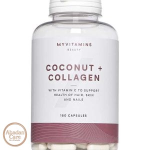 مکمل مای ویتامینز Coconut + Collagen تعداد 180 کپسول | تقویت پوست، مو و ناخن