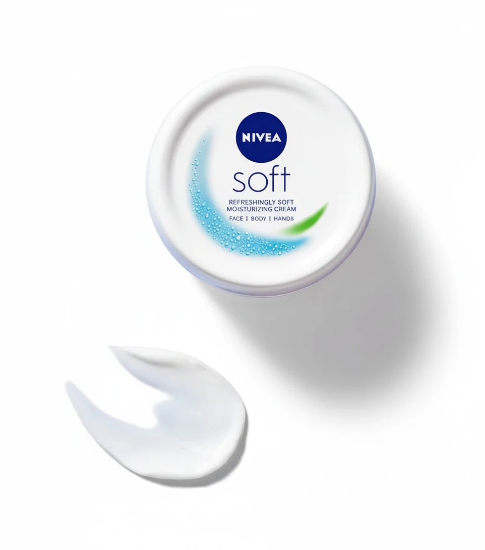 کرم مرطوب‌کننده NIVEA Soft خنک‌کننده و آبرسان – ۱۰۰ میل