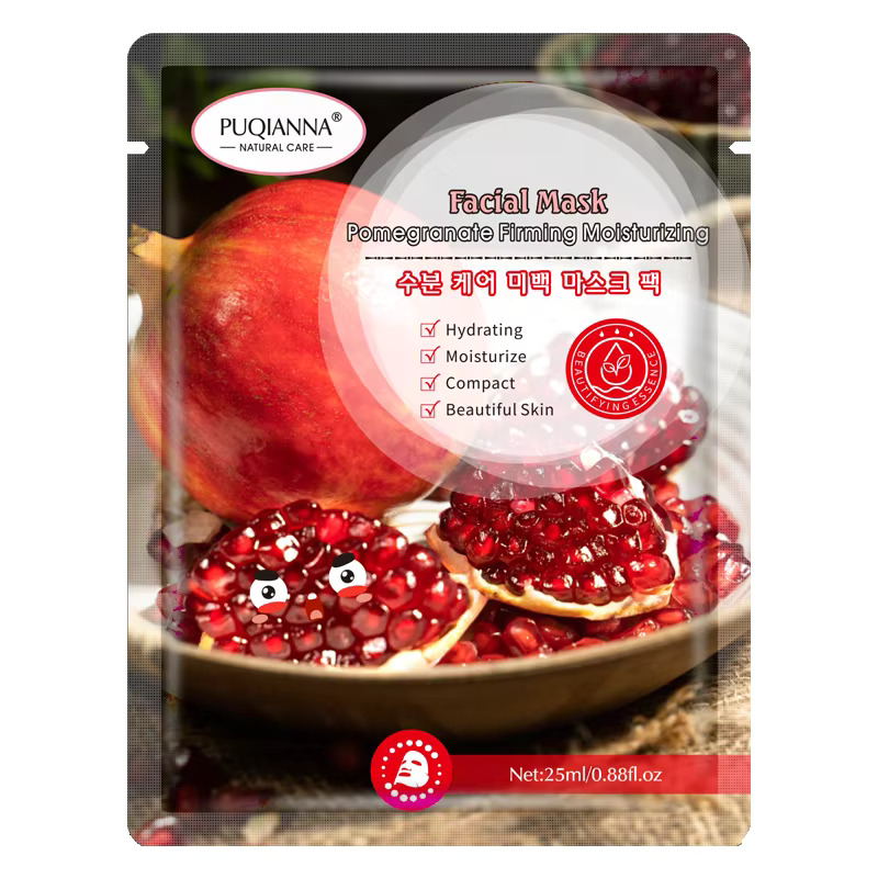 ماسک صورت انار PUQIANNA | آبرسان و Firming پوست