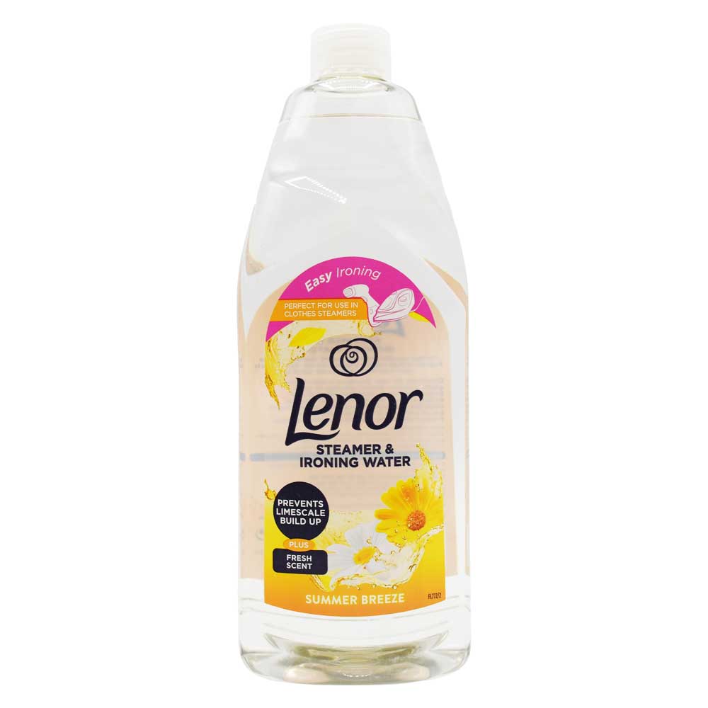 آب اتو و بخارشوی Lenor مدل Summer Breeze – ضد رسوب و رایحه نسیم تابستانی