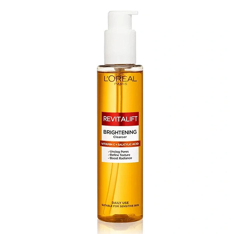 ژل شستشوی صورت لورآل Revitalift Brightening حاوی ویتامین C – ۱۵۰ میل
