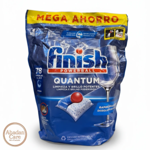 قرص ماشین ظرفشویی Finish Quantum Powerball – ۷۸ عددی