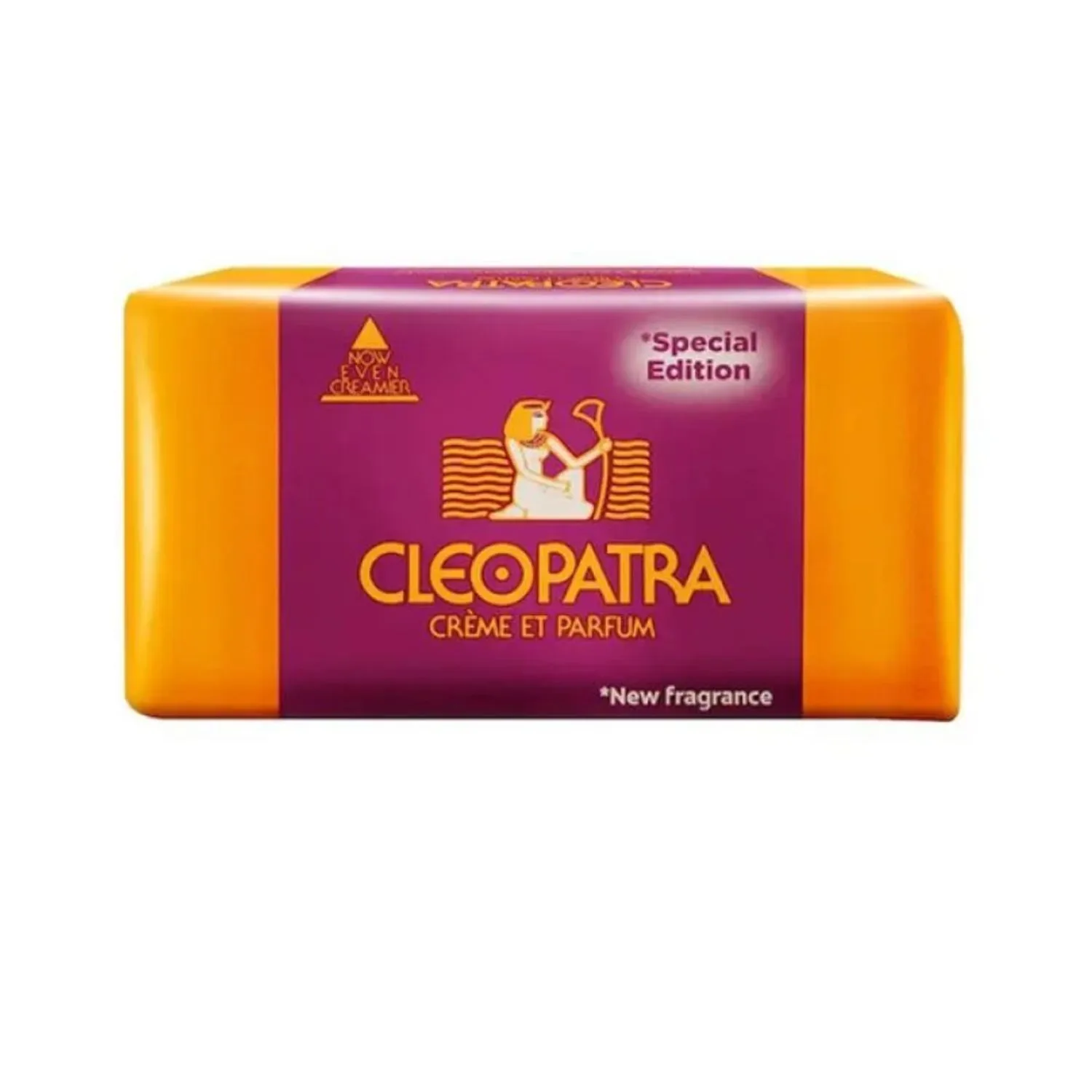صابون کرمی و عطری کلئوپاترا ۱۲۰ گرمی پک ۶ عددی (Cleopatra)