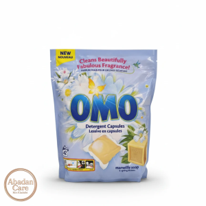 کپسول ماشین لباسشویی اومو OMO Marseille Soap تعداد 42 عددی