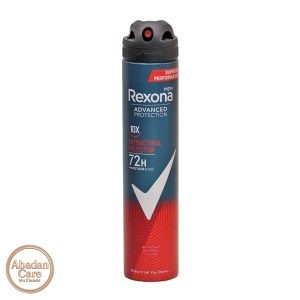 اسپری ضدتعریق مردانه رکسونا 10X Antibacterial Protection – محافظت ۷۲ ساعته