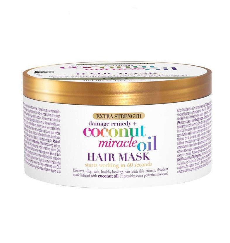 ماسک موی ترمیم‌کننده او جی ایکس OGX Coconut Miracle Oil Extra Strength