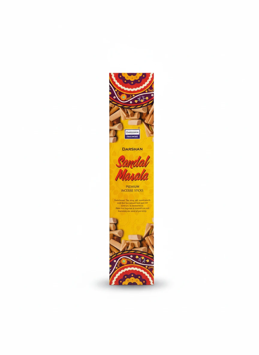 عود دارشان Sandal Masala صندل ادویه‌ای پریمیوم | تولید هند