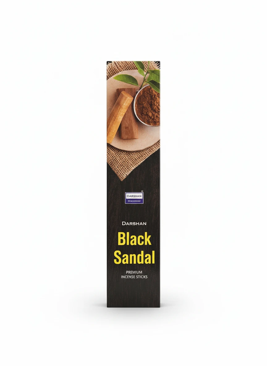 عود دارشان Black Sandal صندل سیاه پریمیوم | تولید هند