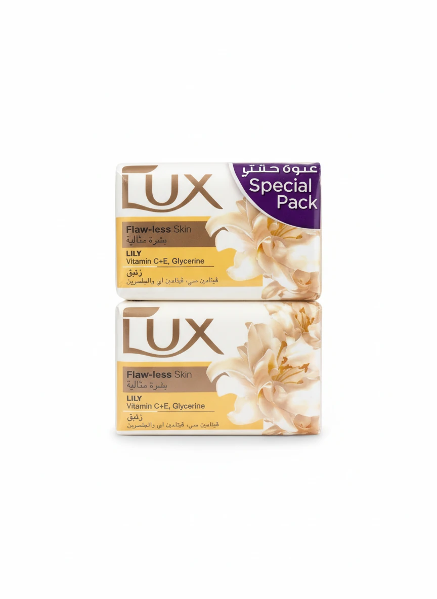 صابون لوکس Lily Flawless Skin بسته ۶ عددی ۱۷۰ گرم