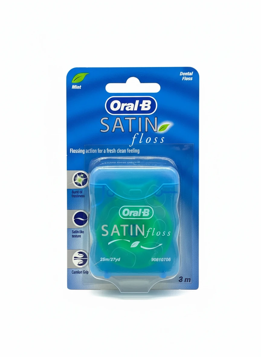 نخ دندان اورال ب Satin Floss 25 متری
