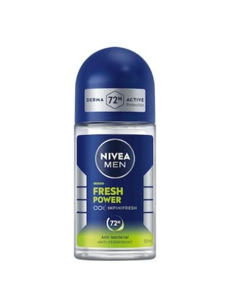 رول ضد تعریق نیوآ مردانه فرش پاور NIVEA MEN Fresh Power حجم ۵۰ میل