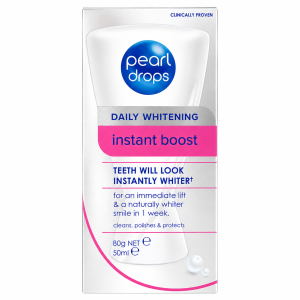 خمیر دندان سفید کننده پرل دراپس Instant Boost حجم 50 میلی لیتر