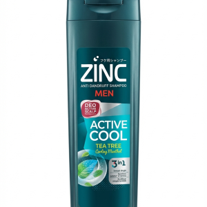 شامپو ضد شوره مردانه زینک ZINC Active Cool Tea Tree