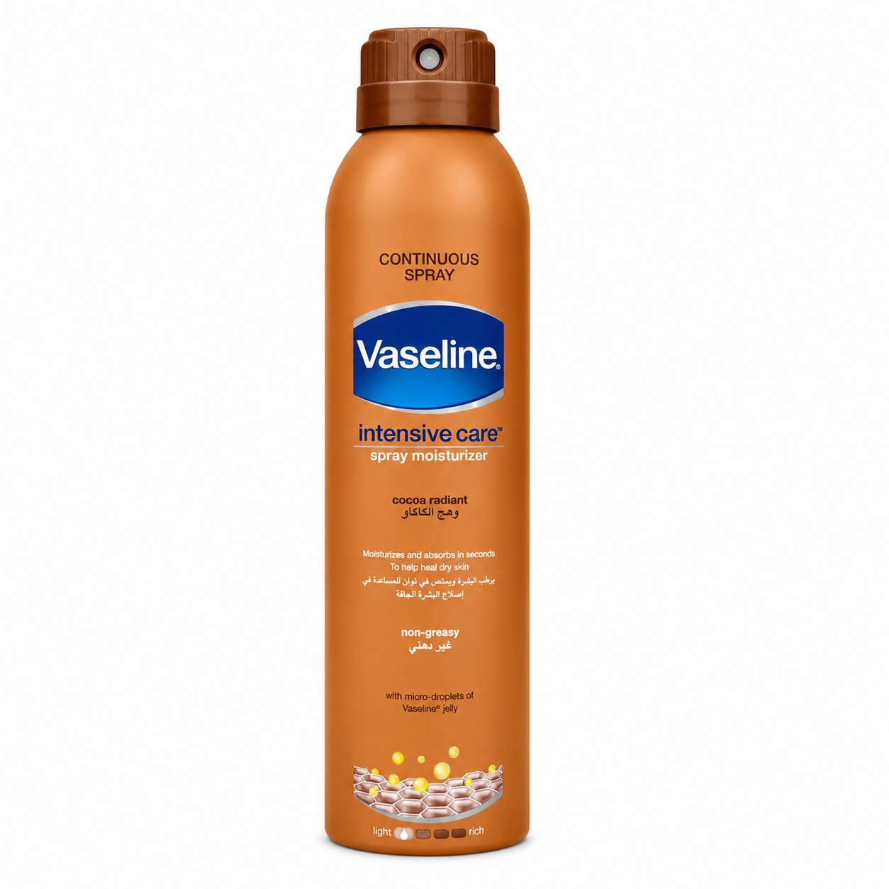 اسپری وازلین COCOA RADIANT 190 میل