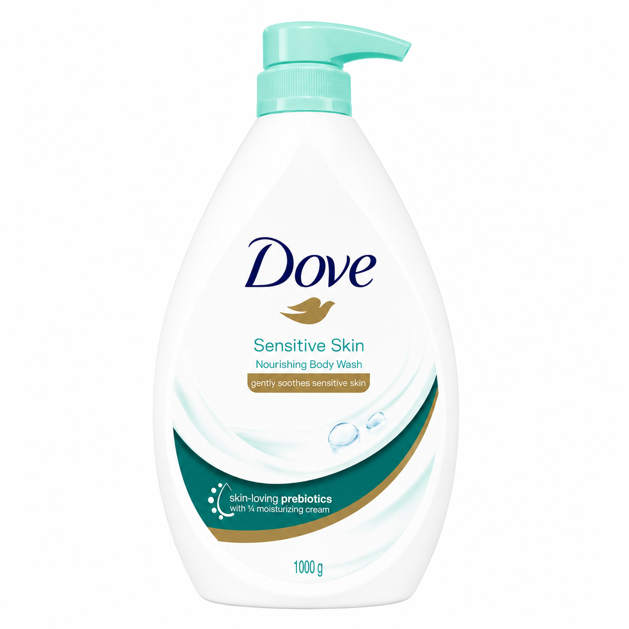 شامپو بدن داو Sensitive Skin مخصوص پوست حساس حجم ۱ لیتر