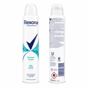 اسپری ضد تعریق زنانه رکسونا Rexona Shower Fresh 48 ساعته 150 میل