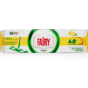 دستمال طی فیری limon 50 عددی