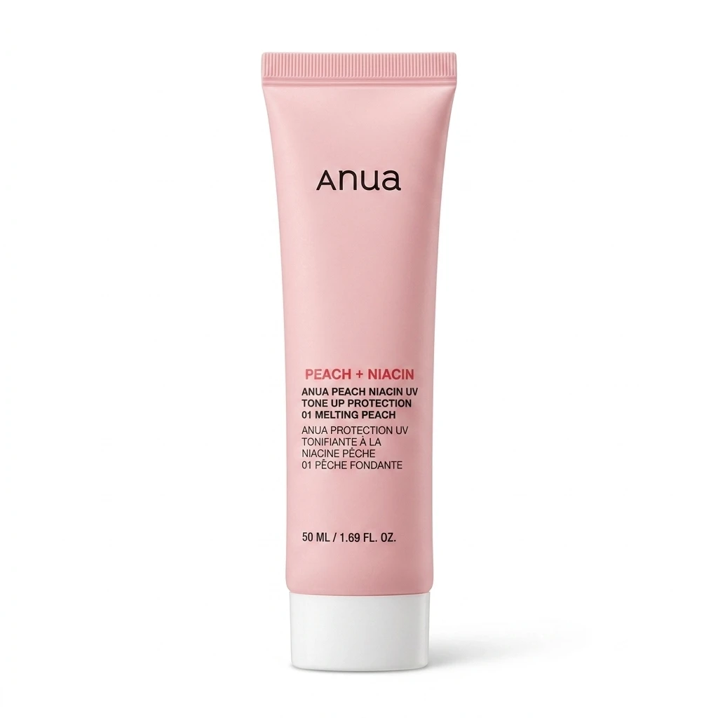کرم ضدآفتاب تون آپ Anua Peach Niacin SPF50+ | رنگ 01 Melting Peach