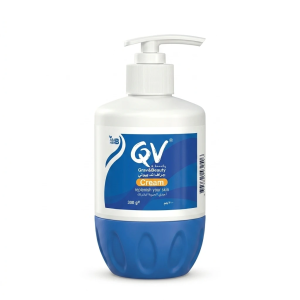 کرم صورت و بدن کیو وی انواع پوست و حساس QV 300 ML