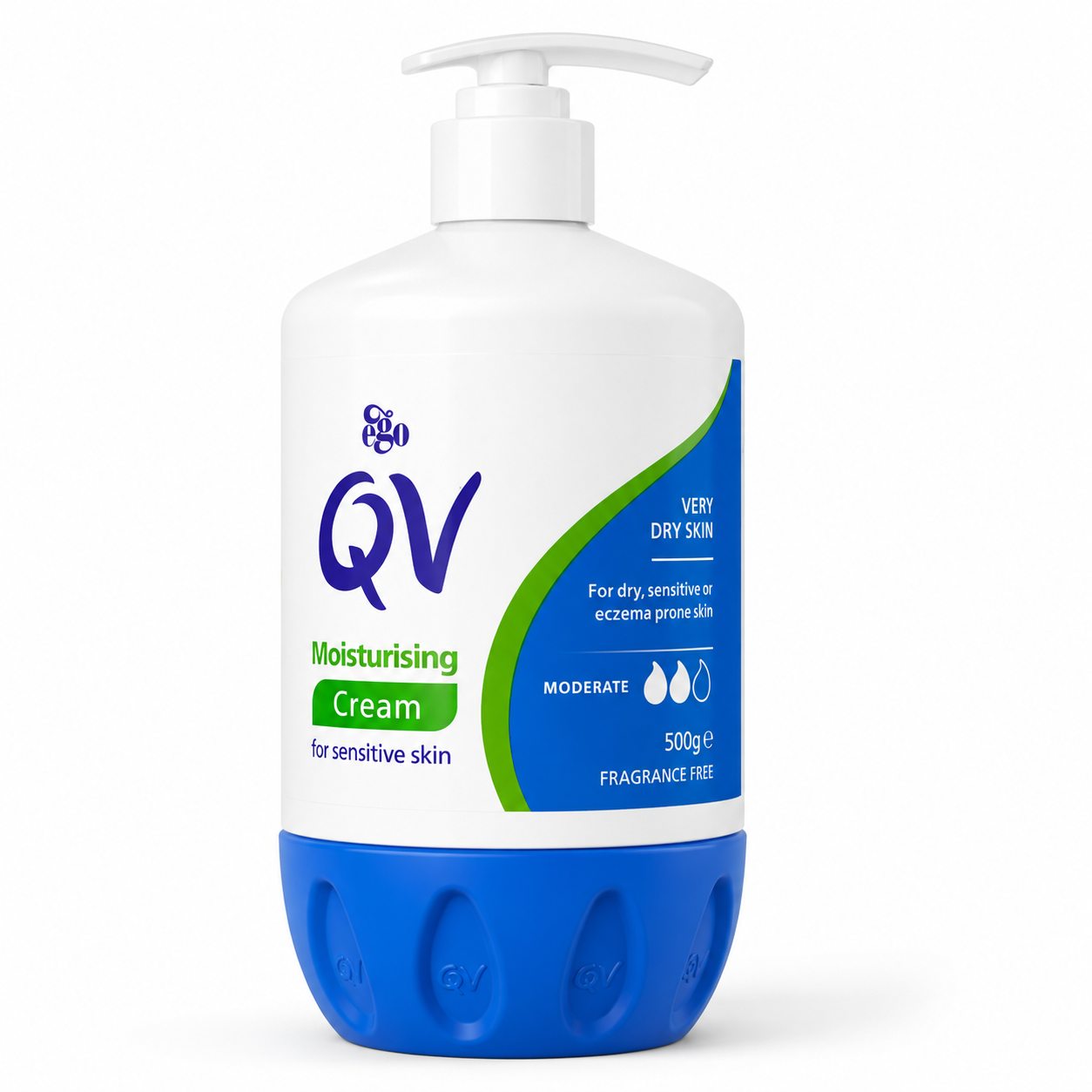 کرم مرطوب‌کننده و آبرسان کیو وی (QV) مدل Moisturising Cream - حجم 500 گرم