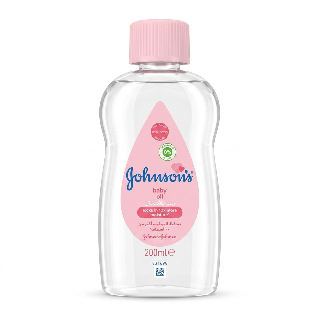 روغن کودک جانسون Johnson Baby Oil حجم 200 میل